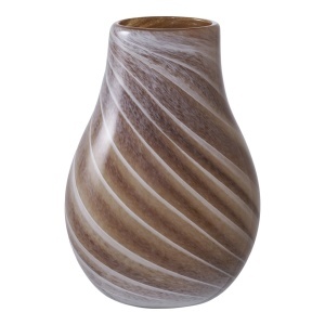 Vaza maro din sticla 23 cm Okus House Nordic