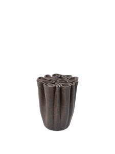 Vaza maro inchis din ceramica 18 cm Dedali Ferm Living