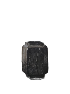 Vaza neagra din sticla 25 cm Mokuri Ferm Living