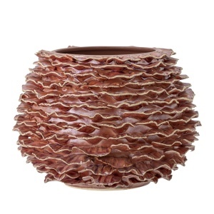 Vaza roz/rosie din ceramica 16 cm Morwen Bloomingville