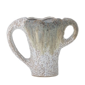 Vaza verde din ceramica 21 cm Ledger Bloomingville