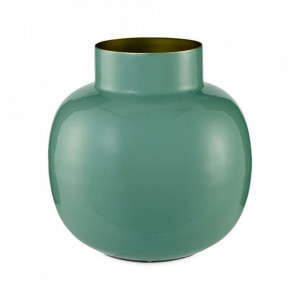 Vaza verde din metal 25 cm Kadin Pip Studio