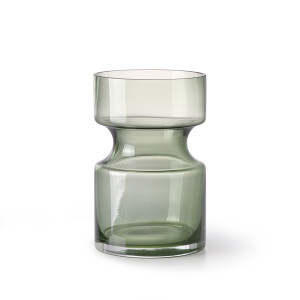 Vaza verde din sticla 17 cm Ottia HK Living