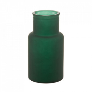 Vaza verde din sticla 27 cm Torbeck Small Denzzo