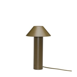 Veioza dimabila verde inchis din metal 32 cm Tower Hubsch