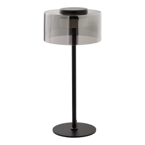 Veioza din metal neagra 45 cm Cholet House Nordic