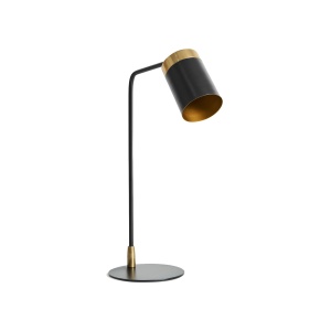 Veioza neagra din metal 59 cm Seb Vical Home