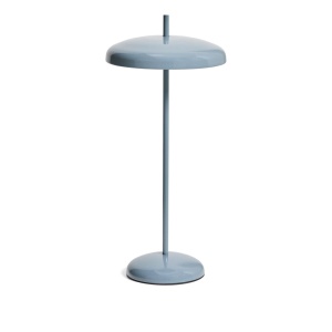 Veioza portabila albastra din metal 35 cm Porte Kave Home