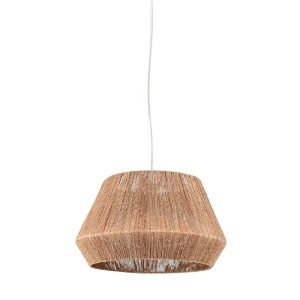 Abajur maro din fibre naturale Crismilda Kave Home