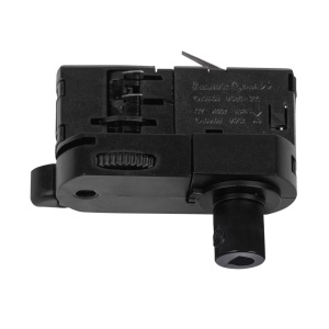 Adaptor negru din plastic Biali Zuma Line