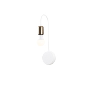 Aplica alba din metal Baston The Home Collection