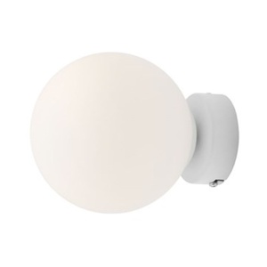 Aplica alba din sticla Ball S Quiet Object