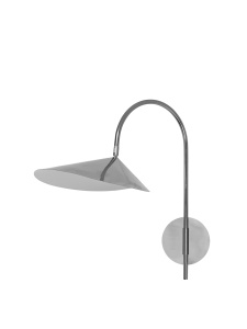 Aplica argintie din metal Arum Ferm Living
