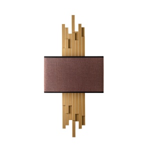Aplica aurie/maro din metal cu 2 becuri Axis The Home Collection