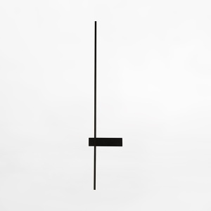 Aplica neagra din metal Arco Zuma Line