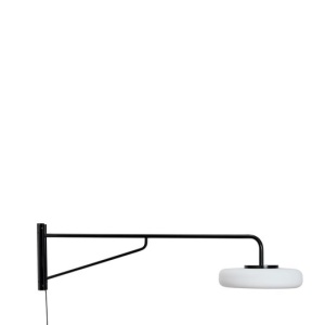 Aplica neagra din metal Sway Hubsch