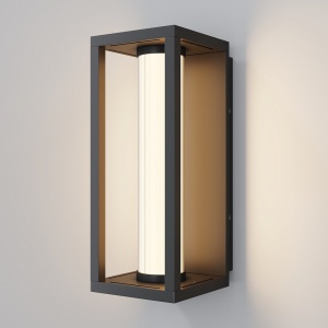 Aplica pentru exterior neagra din metal cu LED Expo Maytoni