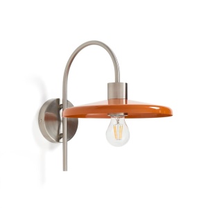 Aplica portocalie din metal Nuvira Kave Home
