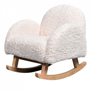 Balansoar alb din lemn de pin si poliester Choupi The Home Collection