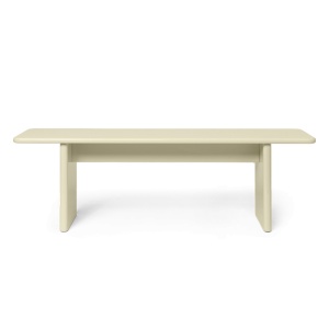 Bancheta crem 140 cm Rink Ferm Living