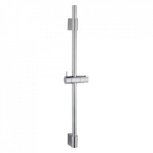 Bara de dus reglabila argintie din metal Classic Wenko