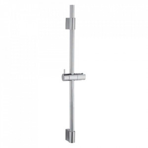 Bara de dus reglabila din metal argintiu Classic Wenko