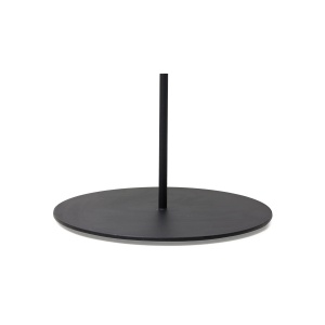 Baza pentru decoratiune neagra din metal Vertigo HKliving