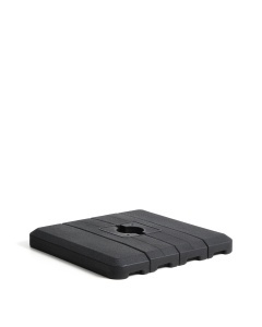 Baza pentru umbrela neagra din plastic Alfaz Kave Home