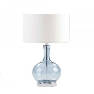 Baza pentru veioza albastra din sticla 45 cm Yoder Thai Natura