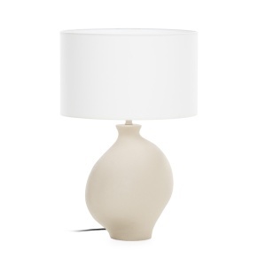 Baza pentru veioza din metal ivoriu 43 cm Marcus Thai Natura