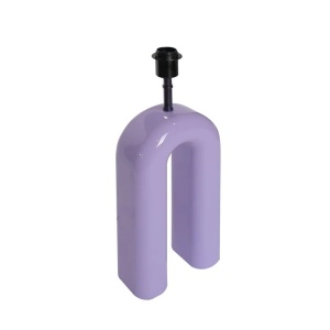 Baza pentru veioza mov din metal 56 cm Elvine Richmond Interiors