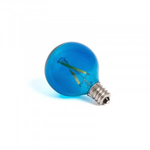 Bec albastru cu filament LED E12 1W Mouse Lamp Seletti