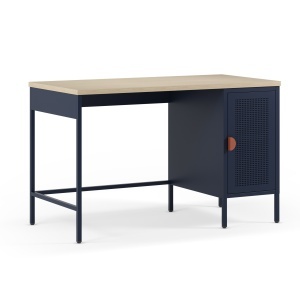 Birou albastru/maro 60x120 cm Sayla Quiet Object