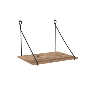 Birou pentru perete maro/negru 50x70 cm Tuna The Home Collection