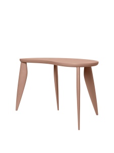 Birou roz din lemn 41x79 cm Feve Ferm Living