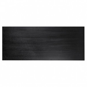 Blat negru din lemn 95x230 cm Oakura Richmond Interiors