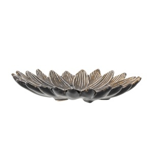 Bol decorativ maro din ceramica 18 cm Manje Creative Collection