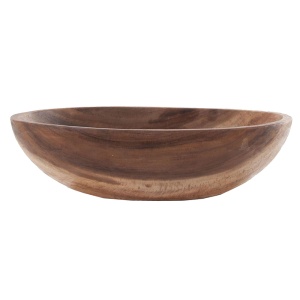 Bol din lemn maro 51 cm Nakulu Vical Home