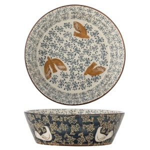 Bol multicolor din ceramica 3.35 L Hezha Bloomingville