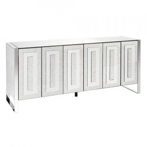 Bufet inferior argintiu 200 cm Viano Denzzo