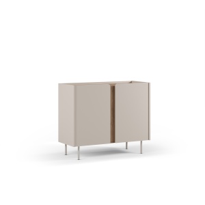 Bufet inferior crem din metal 100 cm Lucile Quiet Object