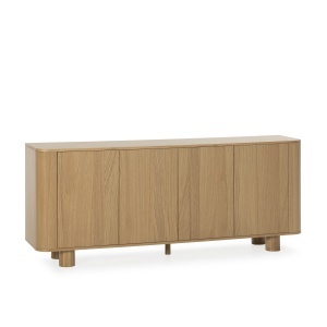 Bufet inferior maro din lemn 180 cm Padoc Quiet Object