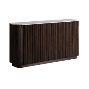 Bufet inferior maro din lemn 200 cm Kaleh Vical Home