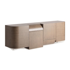 Bufet inferior maro din lemn 220 cm Aksaray Vical Home