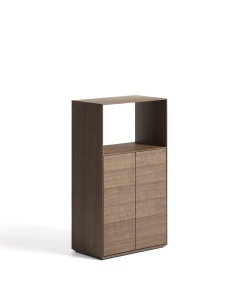 Bufet inferior maro inchis 60 cm Visala Walnut Kave Home
