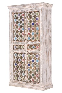 Bufet multicolor din lemn 185 cm Almirah Bakhra Giner y Colomer