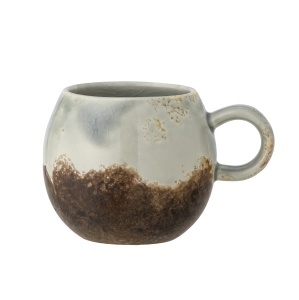 Cana maro/albastra din ceramica 275 ml Paula Glaz Bloomingville