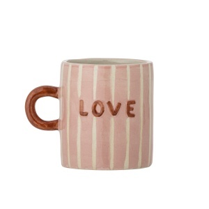 Cana multicolora din ceramica 325 cm Cherish Rose Bloomingville