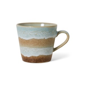 Cana multicolora din ceramica 330 ml 70s Skyline HKliving