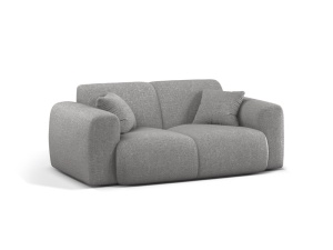 Canapea gri deschis din textil pentru 2 persoane Molino Eden Micadoni